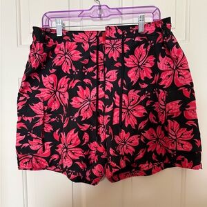 Catalina Hawaiian pink and red board shorts women’s size XL (16/18)